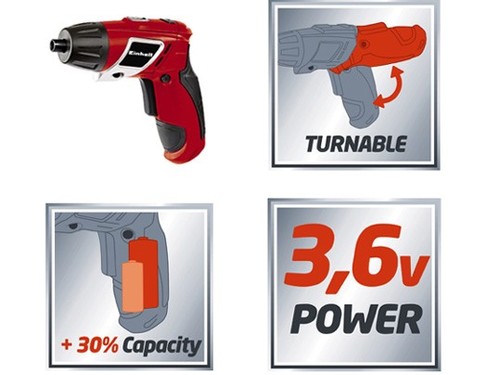 מברגון ליתיום נטען TC-SD 3.6 Li