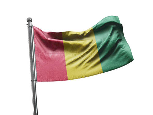 דגל גינאה - Guinea flag - **דגל 30*40 - הזמנה ל5 יח ומעלה**