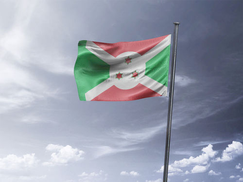 דגל בורונדי - Burundi flag - **דגל 30*40 - הזמנה ל5 יח ומעלה**