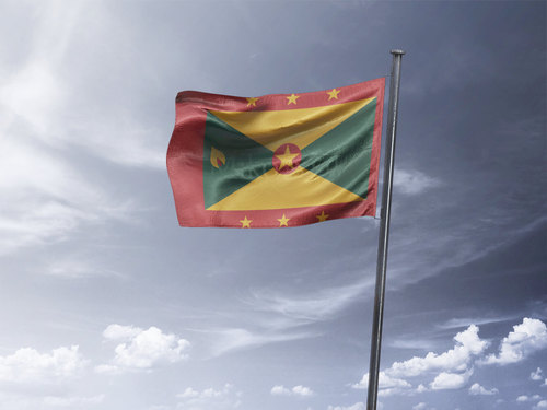 דגל גרנדה - Grenada flag - **דגל 30*40 - הזמנה ל5 יח ומעלה**