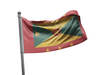 דגל גרנדה - Grenada flag - **דגל 30*40 - הזמנה ל5 יח ומעלה**