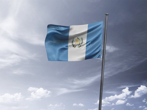 דגל גואטמלה - Guatemala flag - **דגל 30*40 - הזמנה ל5 יח ומעלה**