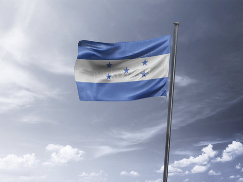 דגל הונדורס - Honduras flag - **דגל 30*40 - הזמנה ל5 יח ומעלה**
