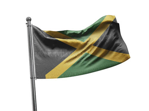דגל ג'מייקה - Jamaica flag - **דגל 30*40 - הזמנה ל5 יח ומעלה**