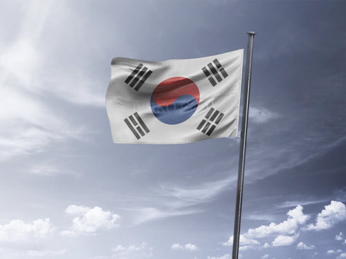 דגל קוריאה הדרומית  - South Korea flag - **דגל 30*40 - הזמנה ל5 יח ומעלה**