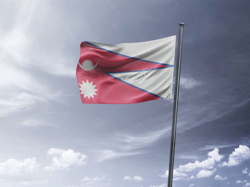 דגל נפאל - Nepal flag - **דגל 30*40 - הזמנה ל5 יח ומעלה**