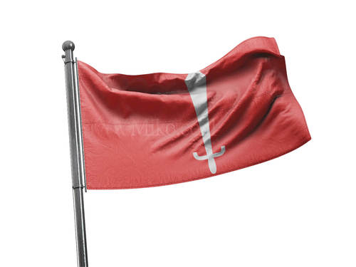 דגל קטמנדו - Kathmandu flag - **דגל 30*40 - הזמנה ל5 יח ומעלה**
