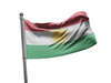 דגל כורדיסטאן - Kurdistan flag - **דגל 30*40 - הזמנה ל5 יח ומעלה**