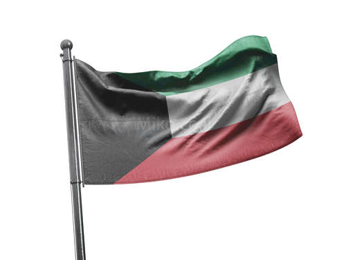 דגל כווית - Kuwait flag - **דגל 30*40 - הזמנה ל5 יח ומעלה**