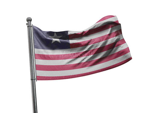 דגל ליבריה - Liberia flag - **דגל 30*40 - הזמנה ל5 יח ומעלה**