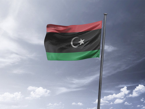 דגל לוב - Libya flag - **דגל 30*40 - הזמנה ל5 יח ומעלה**