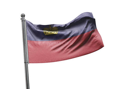 דגל ליכטנשטיין - Liechtenstein flag - **דגל 30*40 - הזמנה ל5 יח ומעלה**