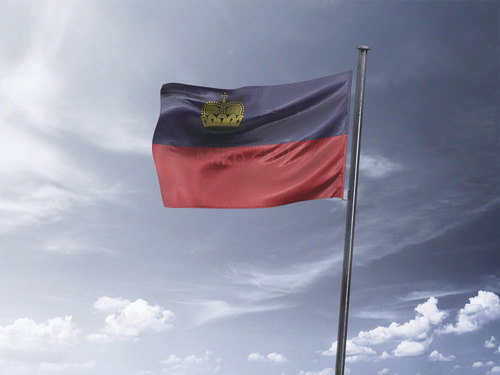 דגל ליכטנשטיין - Liechtenstein flag - **דגל 30*40 - הזמנה ל5 יח ומעלה**