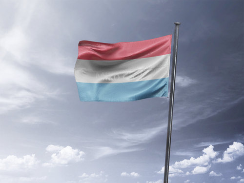 דגל לוקסמבורג - Luxembourg flag - **דגל 30*40 - הזמנה ל5 יח ומעלה**