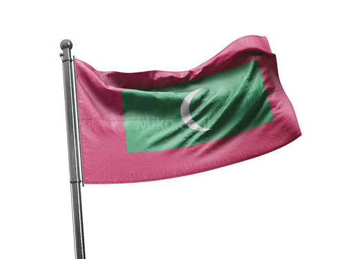 דגל האיים המלדיביים - Maldives flag - **דגל 30*40 - הזמנה ל5 יח ומעלה**