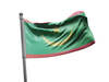 דגל מאוריטניה - Mauritania flag - **דגל 30*40 - הזמנה ל5 יח ומעלה**