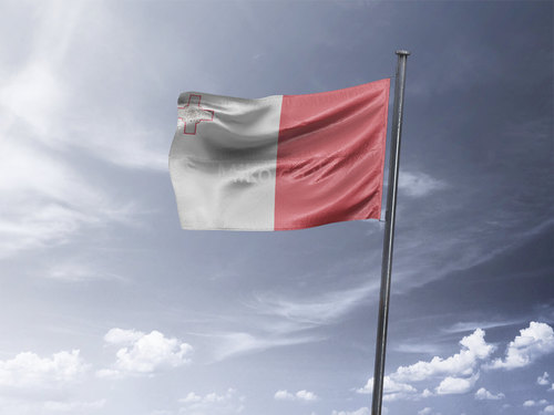 דגל מלטה - Malta flag - **דגל 30*40 - הזמנה ל5 יח ומעלה**