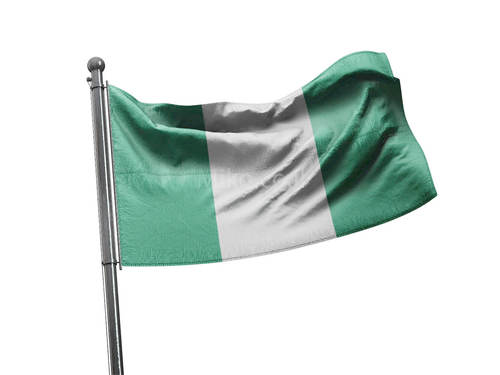 דגל ניגריה - Nigeria flag  - **דגל 30*40 - הזמנה ל5 יח ומעלה**