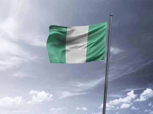 דגל ניגריה - Nigeria flag  - **דגל 30*40 - הזמנה ל5 יח ומעלה**