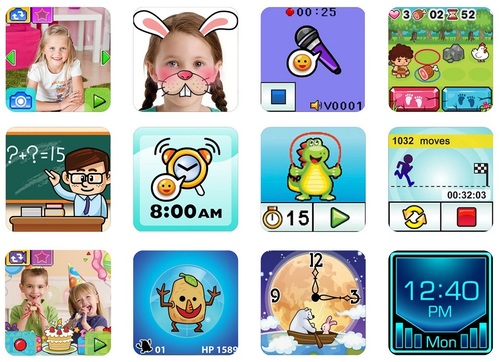 שעון חכם עם מסך מגע ושתי מצלמות קידיזום KIDIZOOM DX2 - ורוד