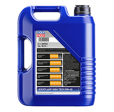 שמן מנוע Liqui Moly Leichtlauf High Tech 5W40