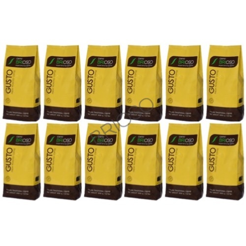 12 ק”ג פולי קפה בריוסו גוסטו Caffe Brioso Gusto