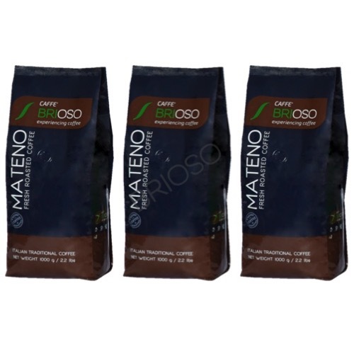 3 ק”ג פולי קפה בריוסו מטנו Caffe Brioso Mateno