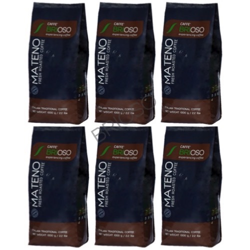 6 ק”ג פולי קפה בריוסו מטנו Caffe Brioso Mateno