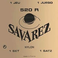 סט מיתרים לגיטרה קלאסית סאווארז Savarez Classical Guitar Strings 520R
