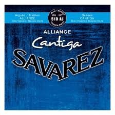 סט מיתרים לגיטרה קלאסית סאווארז - SAVAREZ 510AJ ALLIANCE CANTIGA