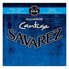 סט מיתרים לגיטרה קלאסית סאווארז - SAVAREZ 510AJ ALLIANCE CANTIGA