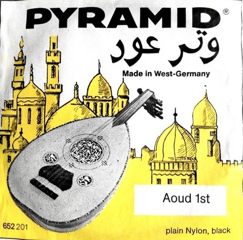 סט 10 מיתרי ברונזה לעוד פירמיד Pyramid מיתר שלישי מלופף