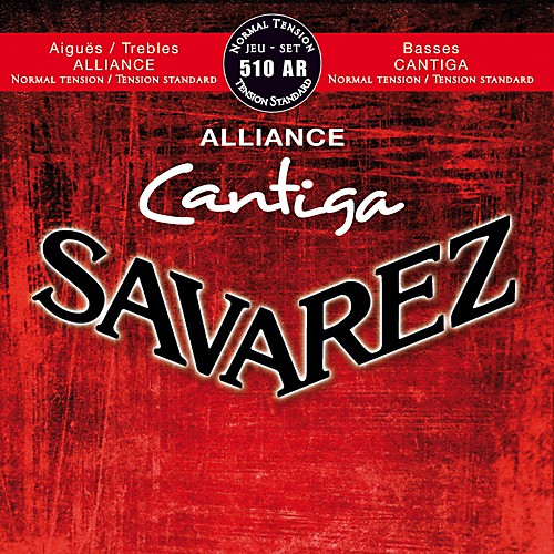 סט מיתרים לגיטרה קלאסית סאווארז - SAVAREZ 510AR ALLIANCE CANTIGA