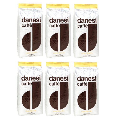 6 ק"ג פולי קפה דנסי גולד Danesi Gold Quality 