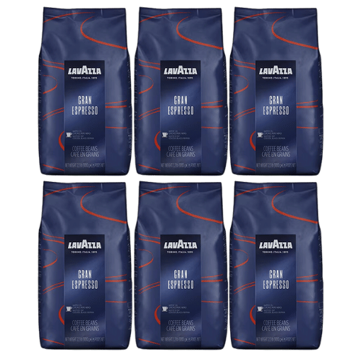 6 ק”ג פולי קפה לוואצה גראן אספרסו Lavazza Gran Espresso