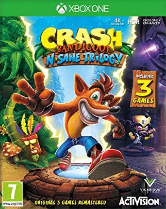 XBOX ONE Crash Bandicoot N. Sane Trilogy