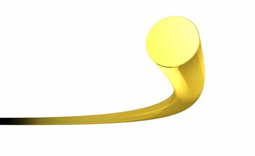 חוט ניילון צהוב – 3 מ״מ עגול, YELLOW LINE￼ אריזת חצי ק״ג