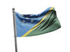 דגל איי שלמה - Solomon Islands flag - **דגל 30*40 - הזמנה ל5 יח ומעלה**