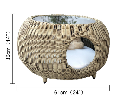 cat house table