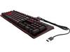 מקלדת גיימינג HP 1MY13AA דגם Omen Keyboard 1100