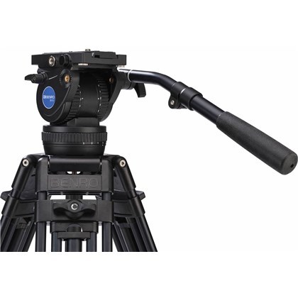 Benro BV10 Twin Leg - Treppiede In Alluminio Per Video E Fotocamera - Altezza Max 160cm, Carico 6kg - 6