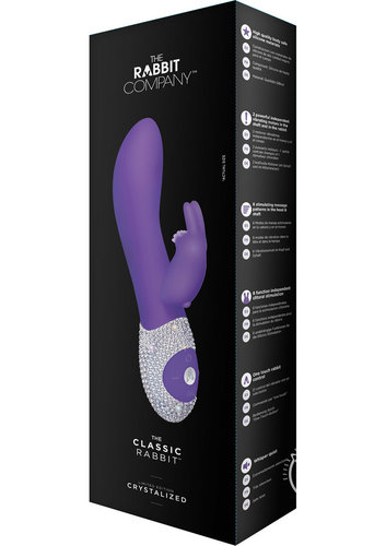 ויברטור יוקרתי במהדורה מוגבלת The Rabbit Company - G Spot Rabbit Crystalized