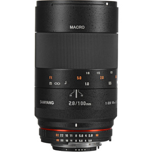 עדשת מאקרו Samyang 100mm f/2.8 ED UMC