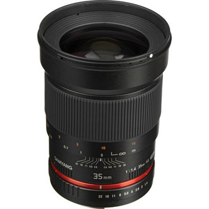 עדשת Samyang 35mm F1.4 AS UMC לקנון