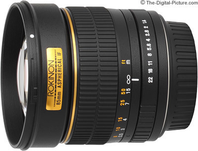 עדשת Samyang 85mm F1.4 AE לניקון
