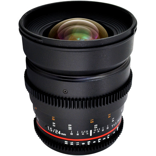עדשת Samyang 24mm T1.5 AS UMC AE Nikon 