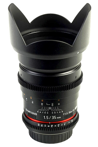 עדשת Samyang 35mm F1.5 AS UMC AE לניקון