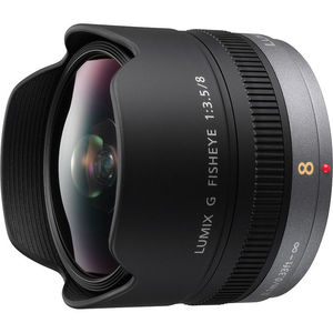 עדשת Panasonic Lumix G Fisheye 8mm f/3.5