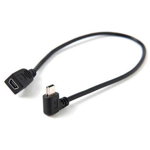 כבל מאריך Tether Tools TetherPro Mini-B USB 2.0 Right Angle Cable