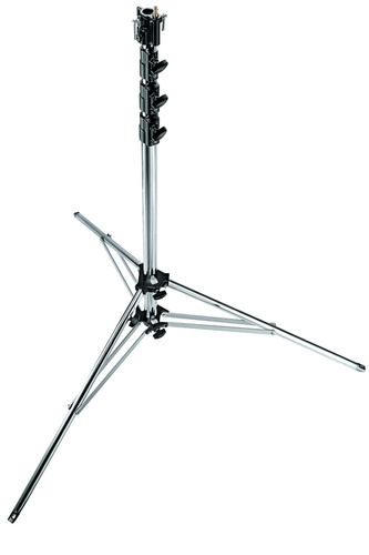 Manfrotto Super Steel Cine Stand with Leveling Leg 4.7Meter